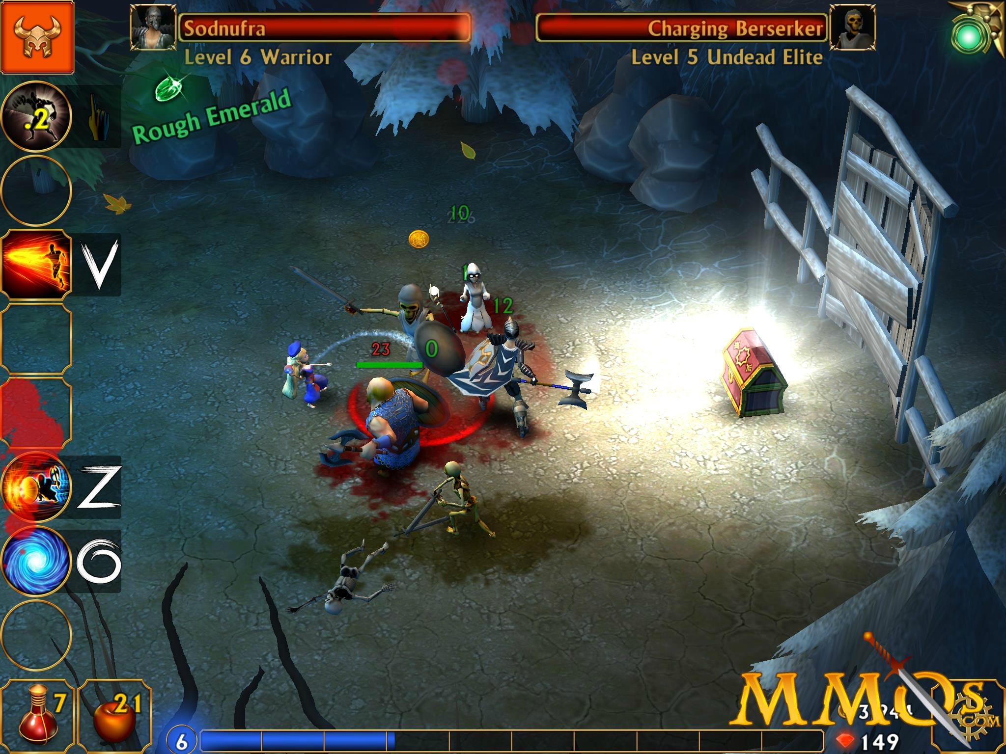 eternium mage and minions pc use mouse to point and click